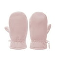 thumbnail image 1 of Kids Mittens Soft Baby Toddler Winter Thermal Mittens Solid Color Enhanced Warmth Cold Weather Outdoor Play Handwear for Unisex Kids Mittens for Girls Pink 5 Years-7 Years, 1 of 2