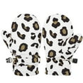 thumbnail image 1 of Kids Mittens Toddler Baby Winter Leopard Print Snow Mittens Warm Thermal Ski Gloves Soft Cold Weather Outdoor Play Handwear for Boys and Girls Unisex Toddler Boy Mittens White 4 Years-8 Years, 1 of 2