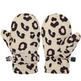 thumbnail image 1 of Kids Mittens Winter Toddler Baby Winter Leopard Print Snow Mittens Warm Thermal Ski Gloves Soft Cold Weather Outdoor Play Handwear for Boys and Girls Unisex Toddler Girl Mittens Khaki 4 Years-8 Years, 1 of 6