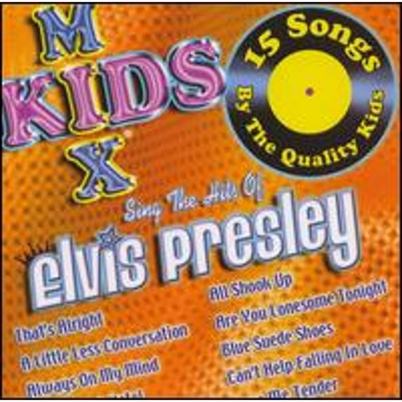 Kids Mix: Sing the Arts of Elvis Presley (CD) by Various Artists