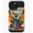 thumbnail image 1 of Kids Monster Truck Crushing Being Seven 7th Birthday A1968&nbsp;Phone Case for iPhone 11 to 17 Pro Max, 1 of 2