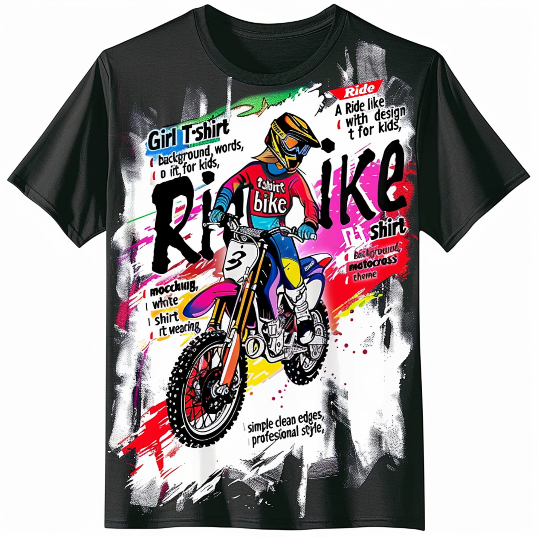 Kids motocross shirt hot sale