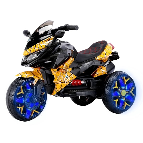 TAMCO Kids Electric Motorcycle Ride-On, 12V Battery Powered for Ages 3 ...