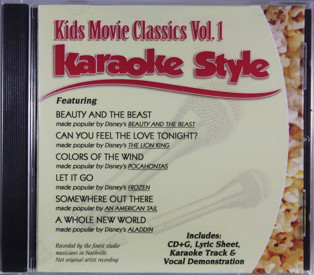 Kids Movie Classics Volume 1 Daywind Christian Karaoke Style NEW CD+G 6 Songs
