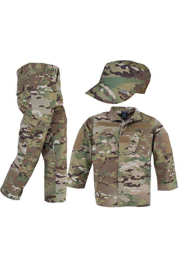 Kids Multicam Uniform 3 Piece Set