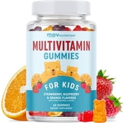 MAV Nutrition Kids’ Multivitamin Gummies with Vitamins A, B, C, D & Zinc, Mixed Fruit Flavor, 60-Count