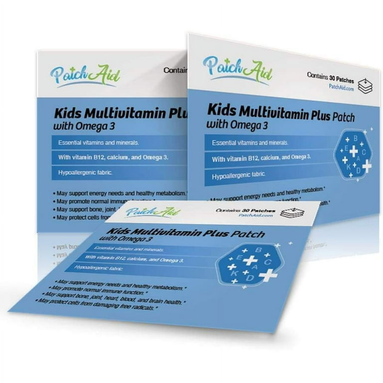 Iron Plus Topical Patch By Patchaid (30-Day Supply) Clear
