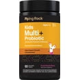 thumbnail image 1 of Kids Multivitamin + Probiotic | 90 Chewable Tablets | Fruit Punch Flavor | by Piping Rock, 1 of 6