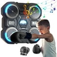 thumbnail image 1 of Kids Music Boxing Trainer with Gloves - Wall-Mounted Light-Up Fitness Machine (3-Speed Adjustable), 1 of 8