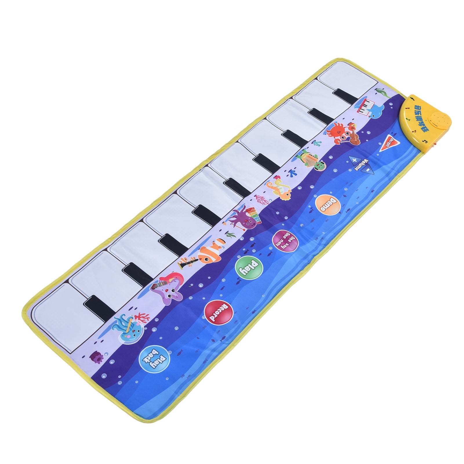 Kids Musical Piano Mat, Musical Keyboard Playmat Kids Piano Mat