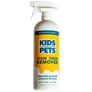 Kids ‘N’ Pets Stain + Odor Remover cleans even dog, cat urine smells, spots from carpet, couch - 27oz