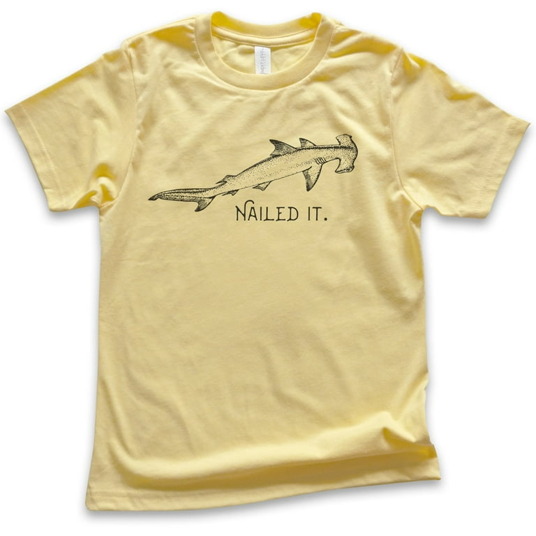 Nailed It Hammerhead Shark Tee - Funny Shark T-Shirt