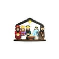 Kids Nativity Wooden Christmas Little People Nativity Scene Playset