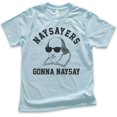 thumbnail image 1 of Kids Naysayers Gonna Naysay Shakespeare Shirt, Youth Kids Boy Girl T-Shirt, Funny English Literature Tee, Light Blue, Small, 1 of 4