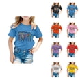 thumbnail image 1 of Kids' Neon Graphic T-Shirt, 3D Game Print, Short Sleeve, Summer Cool Tops for 8-12 Years, 1 of 4