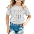 thumbnail image 1 of Kids' Neon Graphic T-Shirt, 3D Game Print, Short Sleeve, Summer Cool Tops for 8-12 Years, 1 of 3