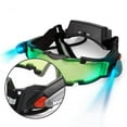 thumbnail image 1 of Kids Night Vision Goggles, Adjustable Spy Gear Night Mission Goggles with Flip-Out Lights Green Lens, 1 of 10