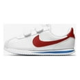 thumbnail image 1 of Kids Nike Cortez Basic SL PS Forest Gump White Varsity Royal Varsity R, 1 of 4