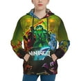 thumbnail image 1 of Kids NinJago Pullover Hoodies Unisex 3D Printed Hoodie Sweatshirt for Boys Girls, 1 of 5