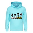thumbnail image 1 of Kids Ninja Kidz Hoodie – Youth Pullover Sweatshirt with Cartoon Fighters, Boys Girls Top, 1 of 4