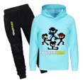 thumbnail image 1 of Kids Ninja Kidz Hoodie and Sweatpants Set – Boys Girls 2-Piece Outfit – Pullover and Joggers for Casual, Lounge, and Active Wear, 1 of 4