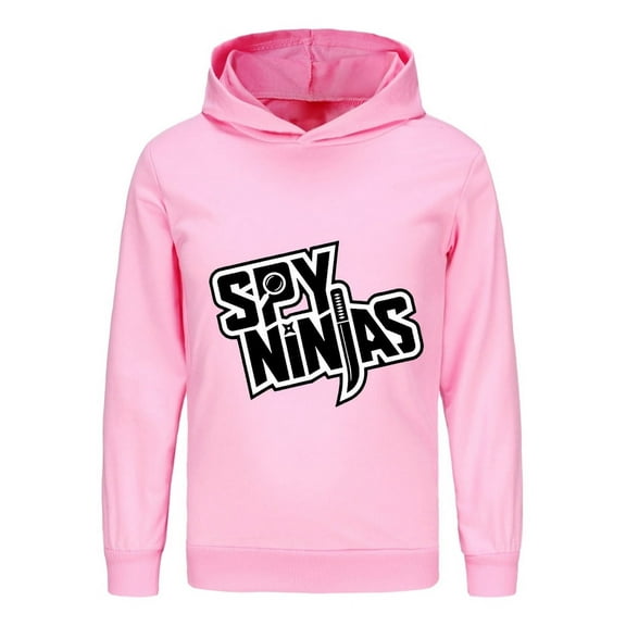 Kids Ninja Kidz Sweatshirt – Youth Hoodie with Cartoon Characters, Long Sleeve Pullover for Boys and Girls