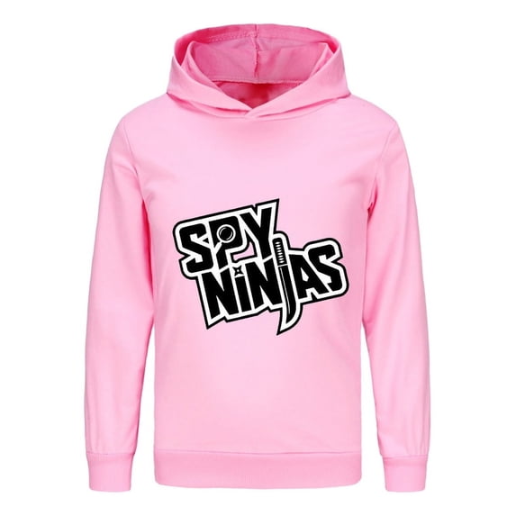 Kids Ninja Kidz Sweatshirt – Youth Hoodie with Cartoon Characters, Long Sleeve Pullover for Boys and Girls