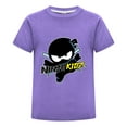 thumbnail image 1 of Kids Ninja Kidz T-Shirt – Summer Short Sleeve Crewneck Tee for Boys and Girls – Fun Cartoon Ninja Design Birthday Gift Idea, 1 of 4