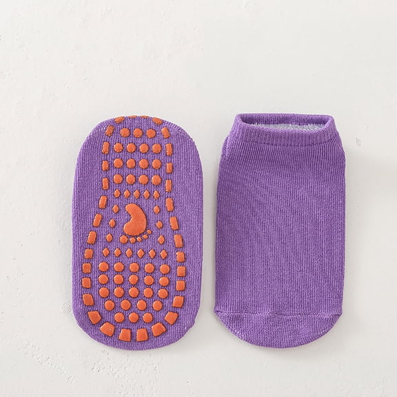 Kids Non Socks for Toddlers and Children - Soft Silicone Grip Indoor Floor Socks for Play and Learning Ideal for Children 2 to 12 Years