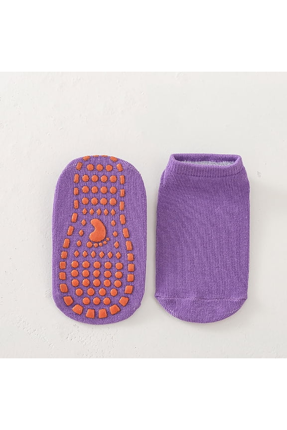 Kids Non Socks for Toddlers and Children - Soft Silicone Grip Indoor Floor Socks for Play and Learning Ideal for Children 2 to 12 Years