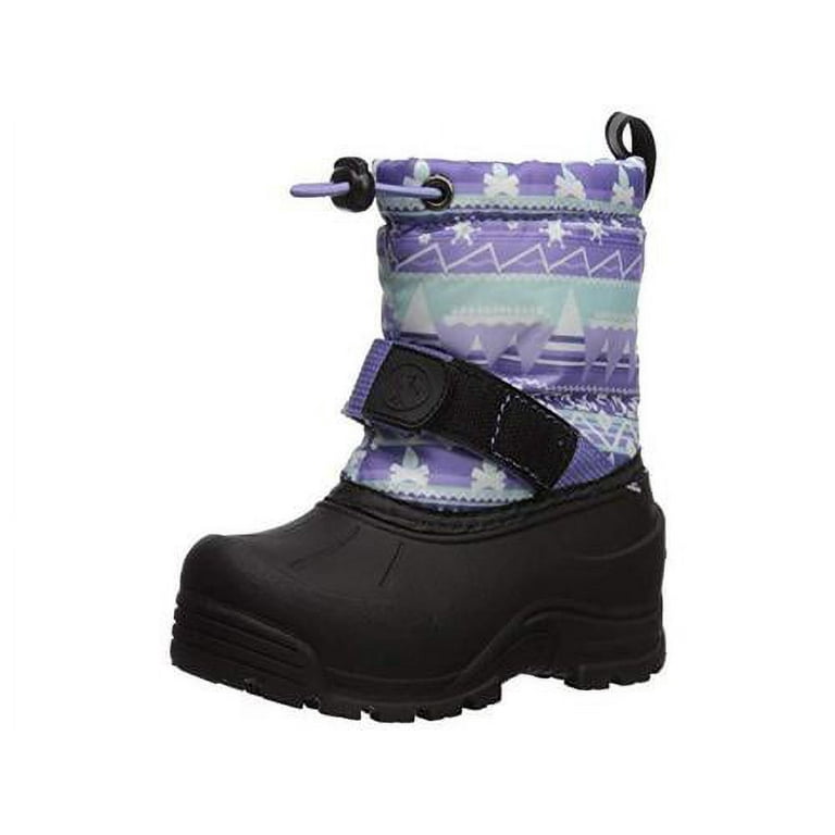 Kids Northside Girls Frosty Mid-Calf Pull On Snow Boots