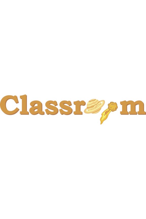 Kids Nursery Study Room Wall Lettering Art Decor Classroom Word Design Removable Vinyl Wall Decal - 4" x 20" Adhesive Home School Classroom Art Multicolored Meteor Planet Decoration Wall Sticker
