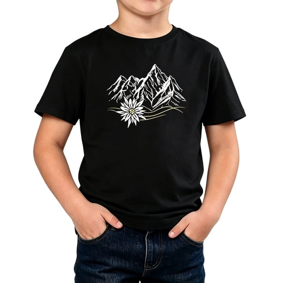Kids Oktoberfest Graphic Print Short Sleeve Round Neck Tees Tops for Boys & Girls (Black1 2-3 Years)