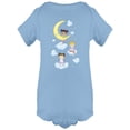 thumbnail image 1 of Kids On Clouds With Moon Bodysuit Infant -Image by Shutterstock,  6 Months, 1 of 4