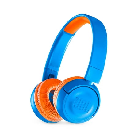 JBL - Kids On-Ear Wireless Headphones - Blue