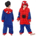 thumbnail image 1 of Kids One Piece Flannel Zip Cosplay Animal Costume Pajamas Home Clothing, 1 of 5