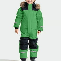 Kids One Piece Snowsuit Overalls Ski Suits Jackets Coats Jumpsuits for Boys Girls Waterproof Winter Outdoor Snowboard