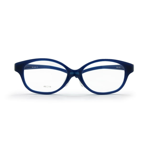 Kids Optical Glasses Oval Frame TR90 Size 46 Elastic Strap Retainer Boys Girls 3-4Y