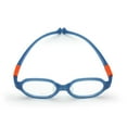 thumbnail image 1 of Kids Optical Glasses Rounded Square Frame TR90 Size 41 Elastic Strap Retainer Flexible Bendable Boys Girls 2-3Y, 1 of 6