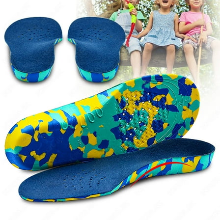 Kids Orthopedic Insoles For Shoes Comfortable Plantar Fasciitis Insoles for Feet Arch Support Shoe Pad Flat Foot Care Shoe Sole