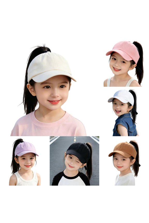 Kids Outdoor Casual Half Dome Visor Hat Solid Color Curved Brim Ponytail Cap Tn Vols Hat 47 Choir Hats Friendship Hats Hat Spray Sweat Mesh Back Hat Mens Summer Hats Article 15 Hat Trucker