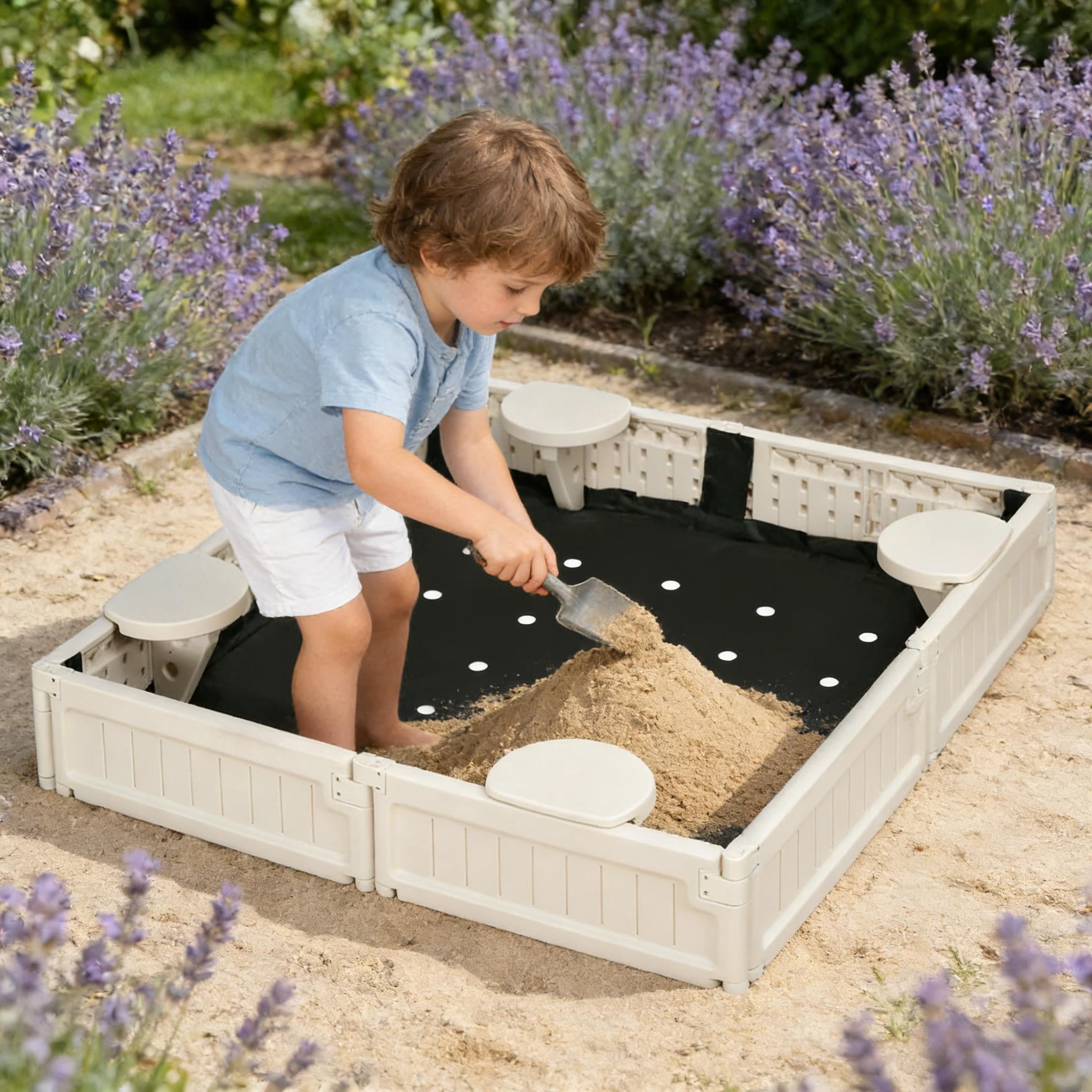 Kids Outdoor Sandbox