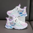 thumbnail image 1 of Kids Outdoor Sneakers Girls Casual Shoes Unisex-Child Lightweight Breathable Athletic Running Tennis Walking School Shoes, 1 of 10