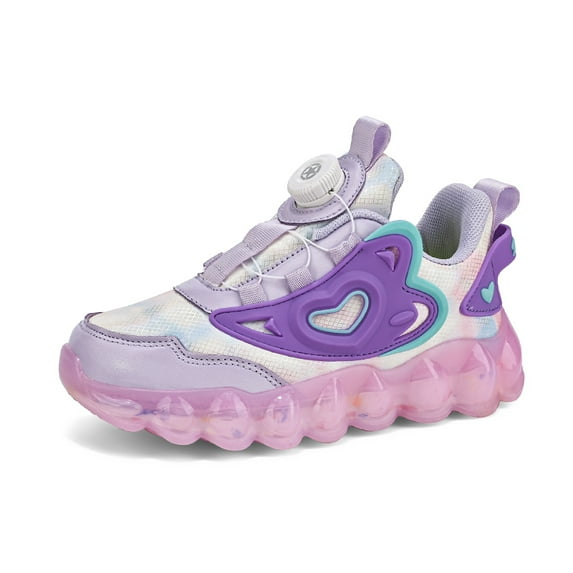 Kids Outdoor Sneakers Girls Casual Shoes Unisex-Child Lightweight Breathable Athletic Running Tennis Walking School Shoes