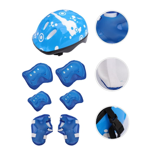 Kids Outdoor Sports Protective Gear Safety Pads Head Wrist for Roller Scooter Skateboard Bicycle