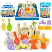 Kids Outdoor Toys, Sand Toys Beach Toys Sandbox Toys for Toddlers kids with Magic Sand, 3lbs
