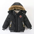 thumbnail image 1 of Kids Outerwear Coats Children Winter Boy Jacket Coat Hooded Coat Fashion Kids Warm Clothes Jacket Boys Coat&jacket, 1 of 7