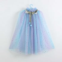 Kids Outerwear Coats Toddler Girls Lace Up Cape Party Robe Kids Holiday Party Princess Cloak