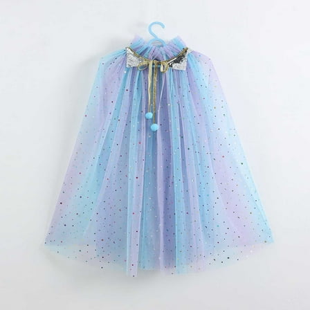 Kids Outerwear Coats Toddler Girls Lace Up Cape Party Robe Kids Holiday Party Princess Cloak