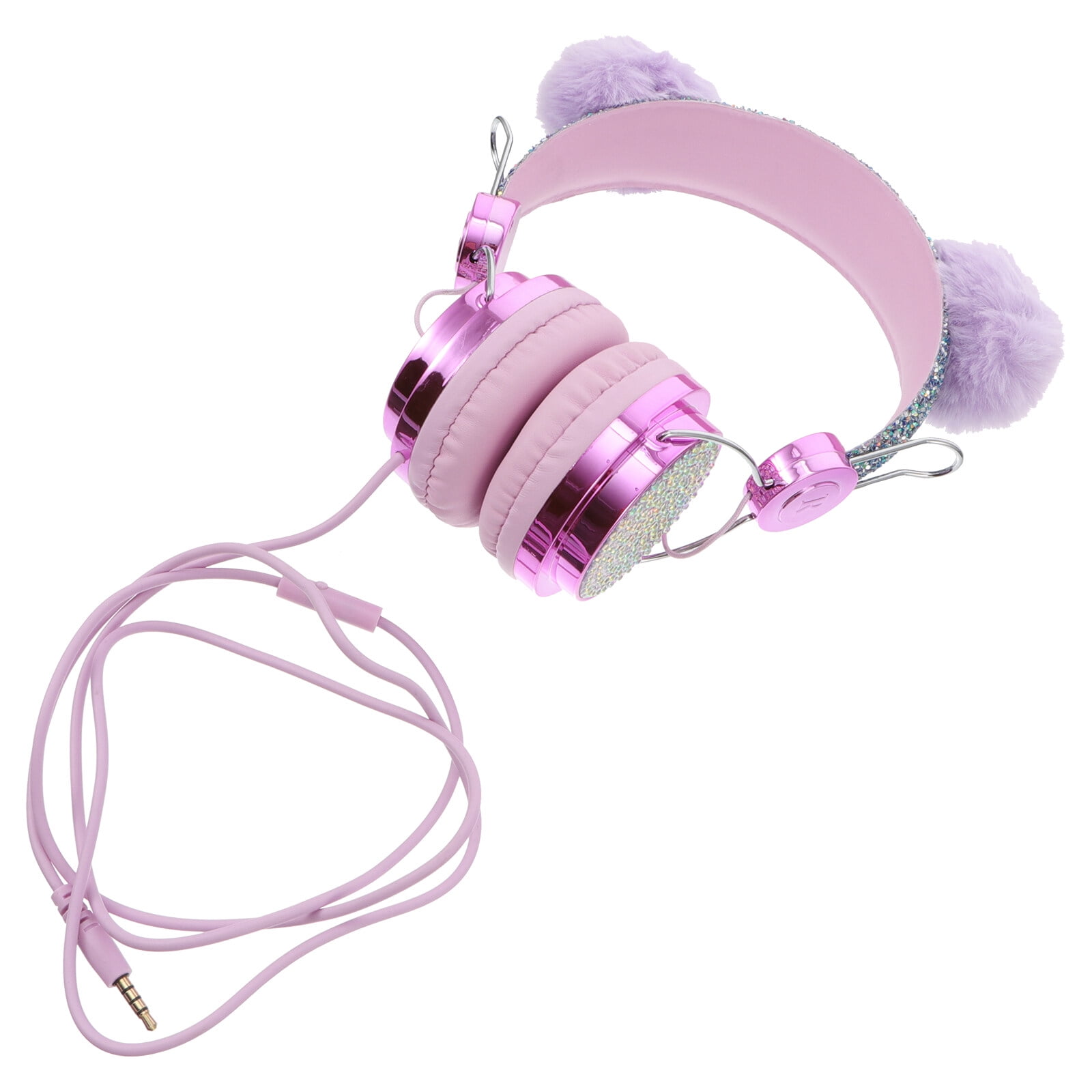 Kids Over Ear Headphone for School Bus Travel Children Headset with